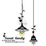 Sweet lovely 스티커 블랙 욕실스티커 : 프리유통