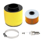 Ti N 17254 8 000 에어 필터 15412 5 A10 오일 필터 ATV con 250 250TE 250TM 250X Sportrax와 호환되는 스파크 플러그 키트... 