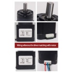 NE 7 기어 M 길이 상 2 모터 60MM 본체 42HS60 0 7N 스텝퍼 기어박스 1 to 3 71 42HS60 : 딜스토어88