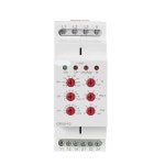 NEZIH GRV8 10 36mm 폭 3상 전압 모니터링 릴레이 리셋 시간 0 1초 10초 릴레이 제어 220V 사이즈 M460 GRV810 M265 : 마루컴퍼니몰