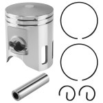 조이양팡 90cc 50mm/1.97인치 피스톤 링 12mm/0.47인치 핀 베어링 장착, 조그 2행정 스쿠터 ATV 모페드 모터 2행정용 : 두푸3
