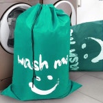 XL 여행용 세탁 가방 Wash Me 더러운 옷 정리함 4회분의 졸라매는 끈 담을 수 만큼 충분히 큰 크기 : 쟈스민컴퍼니