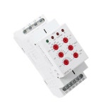 리셋 시간 0 1초 10초 릴레이 제어 전압 220V GRV8 10 M265 의 새로운 36mm 폭 3상 모니터링 1Pcs GRV8 10 GRV810 M265 : 마루컴퍼니몰