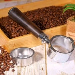 원포 51mm 포터필터 월넛 포타필터 커피머신포터필터 : 원포올샵