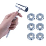Stihl 017 018 019 020 021 023 024 025 026 028 034 전기톱 교체 부품, 드라이버 및 렌치 수리 도구용 6바 너트 Adefol 13 x 19mm... 