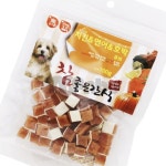 MB8 헬로도기 치킨연어호박큐브 100g 간식 고양이 육포 : 애니멀만부