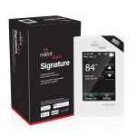 WiFi 및 터치스크린 인터페이스를 갖춘 Nuheat 시그니처 프로그래머블 듀얼 전압 온도 조절기 : 프레스티지 셀렉션