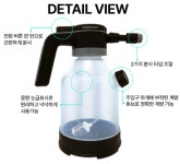 디테일링썸 전동 분무기 2.5L 셀프세차 청소용 원예 C타입충전+듀플렉스 프리워시 : 디테일링