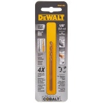 듀알트 DWA1208 1/8인치 파일럿 포인트 산업용 코발트 합금 강철 드릴 비트 : 노암스토어