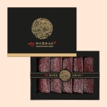 칸 황제 육포 프리미엄 선물세트 쇠고기 소고기 명절 선물 300g, 1개 : 루토어