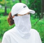 맥스커버 국내생산 메드인코리아 골프 등산 자전거 런닝용 자외선차단 냉감 스포츠 에어로쿨 흘림없음 기능성 UV 마스크 : 제이씨에스몰