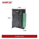 Leadshine 디지털 스텝퍼 모터 드라이버 DM542 드라이브 컨트롤러 2 상 57 시리즈 모터용 20-50 VDC Max. 4.2A 1 개 : 이룸종합상사37