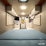 [중고] 2021년식 듀오탑 스윙 530 봉고 워크스루밴 중고 캠핑카 판매 : 쏠마린캠핑카