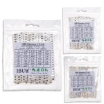 0603 0805 1206 1R 10 샘플 저항 DIY 키트 1R SMD 모듬 1M 3R 0603 33Value x 20pcs : 브라운핑크