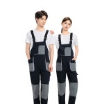 건설 작업장 맬빵 바지 카센터 미술 일체형 작업복 M 다크네이비 : 노에루스
