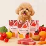 메리도프 자연 건강식 강아지 화식 건강 소고기 50g x 20개 : 메리도프