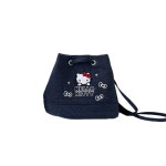 G1458 산리오 헬로키티 가방 데님 고전 선물 미니백 OOTD 아이템 귀여운 유니크 : 쿠마네상점