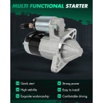 SCITOO 스타터 모터 17829 PT 크루저 2001에 호환되는 2002년 2 4L 12V 1 2KW 9 치 시계 장치 유형 PMR 전압 kW 회전 CW : 모듈랩