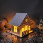 크리스마스 장식 실리콘 금형 DIY 시멘트 석고 울타리 집 휴일 재사용 가능한 공예 대한 수지 : 주-노마켓