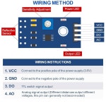 아두이노 STM32 15PCS 센서 로봇용 광전 IR TCRT5000 모듈 스마트카 스위치 적외선 반사 : Rich픽