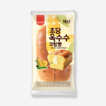 삼립 간식 빵 초당옥수수 크림빵 100g, 6개입, 1개 : 올리브커머스