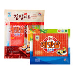 대림냉장 명품김밥세트 520g 1개 +게맛살큰잔치 500g 1개 : 사조 공식스토어