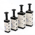 푸시-풀 밸브 5 포트 2 위치 4L 시리즈 4L110-06 / 4L210-08 4L310-10 공압 제어 : 전기전자부품전문5