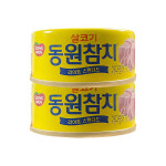 동원 참치 라이트 스탠다드, 135g, 2개 : 해피상사