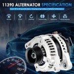 HAYIAUTO 11390 104210 A01에 5890 알터네이터 아큐라 4L 2014 L4 31100 적합합니다 교체 R40 2008 자동차 2012 2009 TSX 알터네이터... 