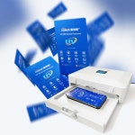 etubl UV 섬유 하이겔 필름 스크린 보호대 기 진공 경화기 모든 휴대폰 모델에 : 바이포유N1