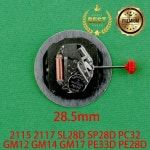 2115 다이얼 28mm 무브먼트 SL28D PC32 GM12 10 1/2 : 다온전자