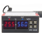 온도 조절 220V 디지털 디스플레이 LCD 12V 30 24V 조절기 인큐베이터 STC 12V STC 3028 : 이매종합상사몰