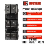 Dossiler 드라이버 사이드 프론트 좌측 파워 마스터 윈도우 스위치 기아 Rio2018 93570 H6150 18 핀 : 반월마켓11