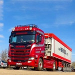 LESU114 트럭 캡 캔버스 프레임 G-6127 모델  덤프 : 바이포유N1