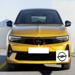 1pcs/2pcs/5pcs/10pcs 3D 14.5x11.5cm 자동차 앞 그릴 트렁크 로고 배지 엠 블 럼 스티커 OPEL vectra c 실버 톤/블랙 : 보니또마켓01