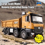 uina 1536 반 합금  수송 덤프 트럭 굴삭기 음향 광학 원격 제어 엔지니어링 자동차  소년 : 바이포유N1