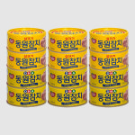동원 참치 라이트 스탠다드 + DHA 135g 통조림 캔참치 12캔 : 봄날애푸드