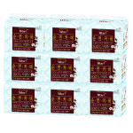 와우 순면커버 생리대 날개형 중형, 12개입, 9팩 : 지엘코스