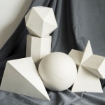 석고 소묘 도형 석고상 원기둥 정육면체 기하학 스케치 교육보조도구 장식품 : 지니앤뚜기