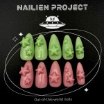네일리언(nailien) | [NAILIEN PROJECT] 힙한 별 파츠 수제네일팁 l 트윈스타신드롬 : 네일리언 프로젝트