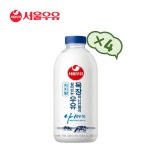 서울우유 목장의 신선함이 살아있는 우유 저지방 1L 4개 : AG바른마켓
