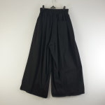 여FREE 밴딩 블랙 와이드 팬츠 J4771 : 빈티지올데이