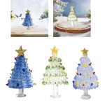 크리스마스 트리 인형 조각 센터 피스 선물 훌륭한 솜씨 장식 동상 데스크 파티 홈 : 주-노마켓