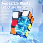 ECube MoYu 1x2x3 2x2x3 매직 큐브 223 큐브 123 블랙 223 전문 Magics 속도 퍼즐 Cubo Kids Educational Funny Toys : 리치107