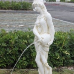 분수대 로마 석고 조형물 동상 인테리어 공원 장식품 화분 신전 몰드 대형 촬영 : OUR마켓