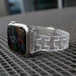 애플워치 투명 스트랩 여름 밴드 11 10 9 8 7 se 6 38/40/41/42mm : 오아시스숍