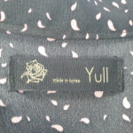 YULL 여FREE 블랙 프린팅 오픈 원피스 J4708 : 빈티지올데이