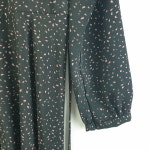 YULL 여FREE 블랙 프린팅 오픈 원피스 J4708 : 빈티지올데이