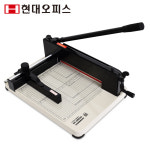 현대오피스 대용량 재단기 HC-600(A4) 400매 작두형 대형 문서 종이 절단기 : 페이퍼프랜드 현대오피스