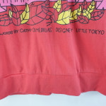 여FREE 레드 그래픽 루즈 맨투맨티 J4714 : 빈티지올데이